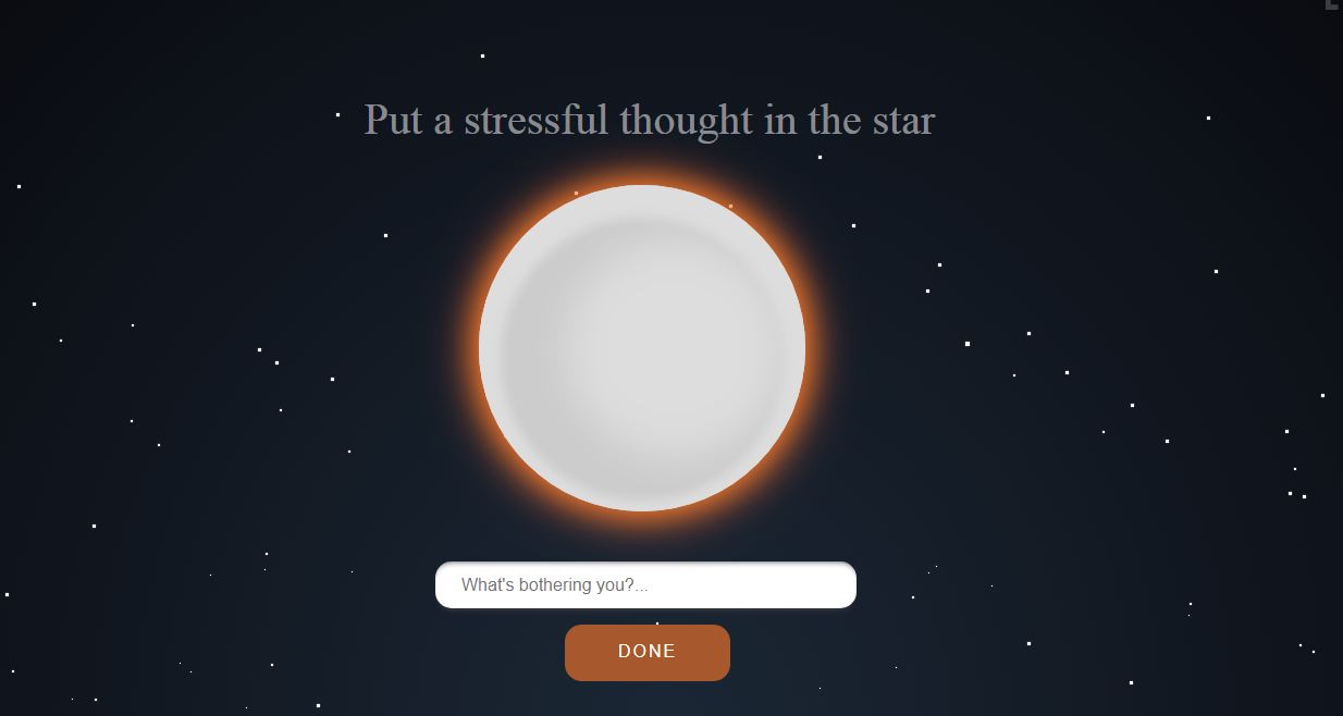 Pixelthoughts - website xả stress nhanh chóng