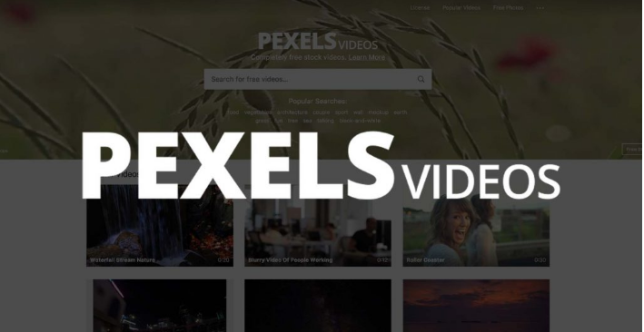 Website tải ảnh - Pexels