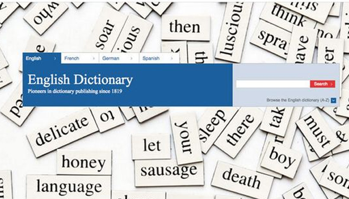 Website từ điển tiếng Anh trực tuyến - Collins Dictionary