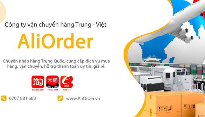 Đơn vị nhập hàng Trung Quốc Aliorder