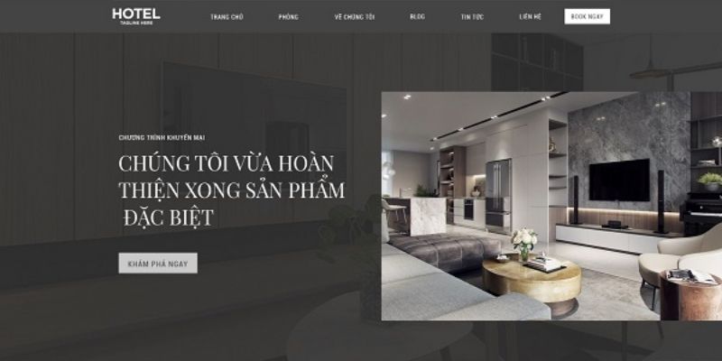 Vì sao cần phải thiết kế website khách sạn - resort?