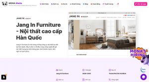 thiết kế trang web bắt mắt