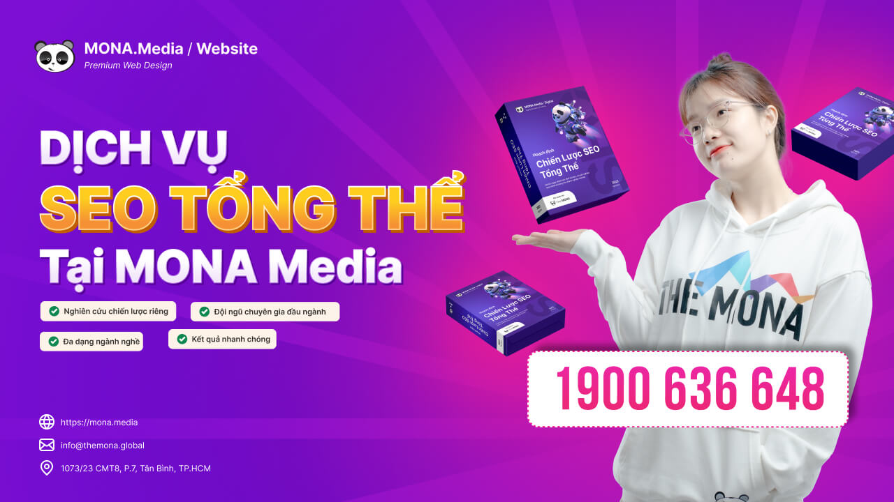 Dịch vụ SEO tổng thể tại MONA Media