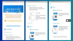 nạp tệ qua tour pass