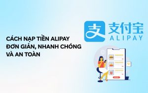 nạp tiền alipay
