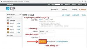 nhập chính xác thông tin